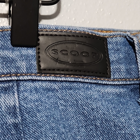 SCOOP Denim Cargo Maxi Skirt Womens 12 Blue Y2K Streetwear Baddie - Picture 7 of 12